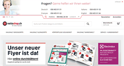 Desktop Screenshot of nettoshop.ch